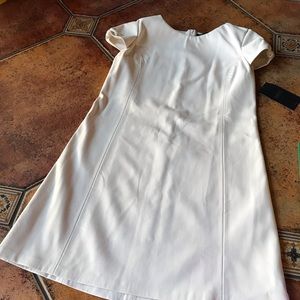 ZARA dress, leather like, SZ L, NWT